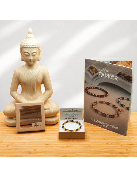 Bracelet "Power Boost" - Citrine & Grenat - Lily Parker