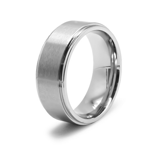 Bague en acier - 8mm - Carla Valenti