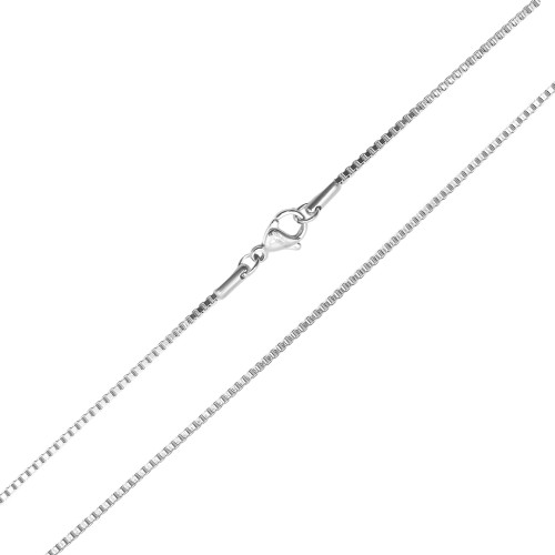 Chaine acier maille vénitienne - épaisseur 1.5mm - 50cm - Carla Valenti