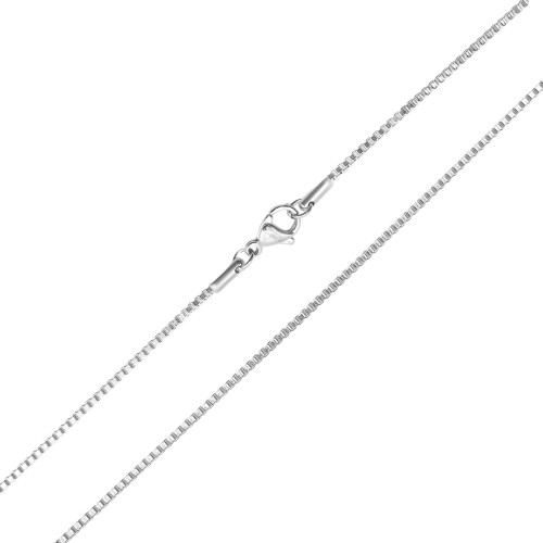 Chaine acier maille vénitienne - épaisseur 1.5mm - 60cm - Carla Valenti