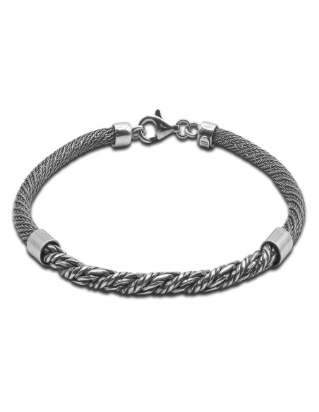 Bracelet Argentis - argent rhodié, finition vieillie - William Spencer
