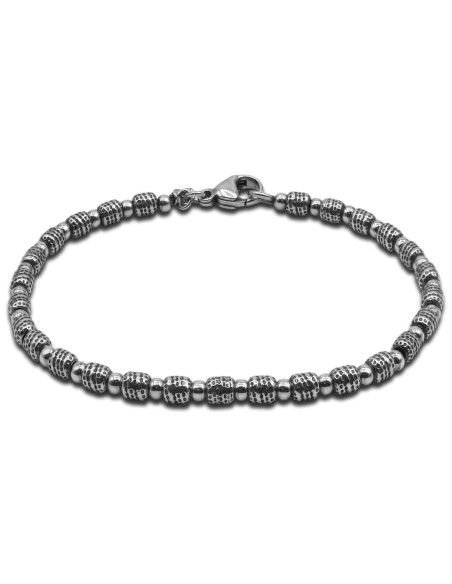 Bracelet Silveris - argent rhodié, finition vieillie - William Spencer